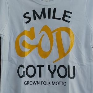 Smile God Got You Inspirational T-shirt